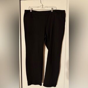 Avenue Elegant Black Slacks